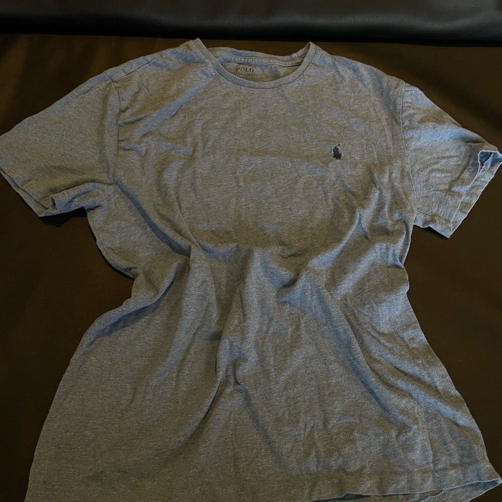 Polo by Ralph Lauren Vintage Blue/Gray Short Sleeve Tee Medium